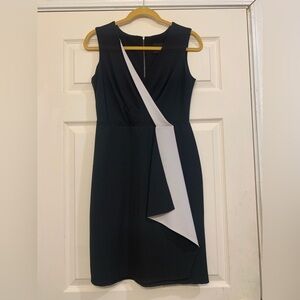 Cenia New York Black & White Sheath Size 4 Dress.                        2871-J2
